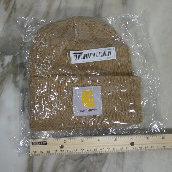 Carhartt Knit Cap Beanie Khaki - Picture 8 of 9